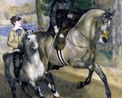 皮埃尔 奥古斯特 雷诺阿 : Riding in the Bois de Boulogne